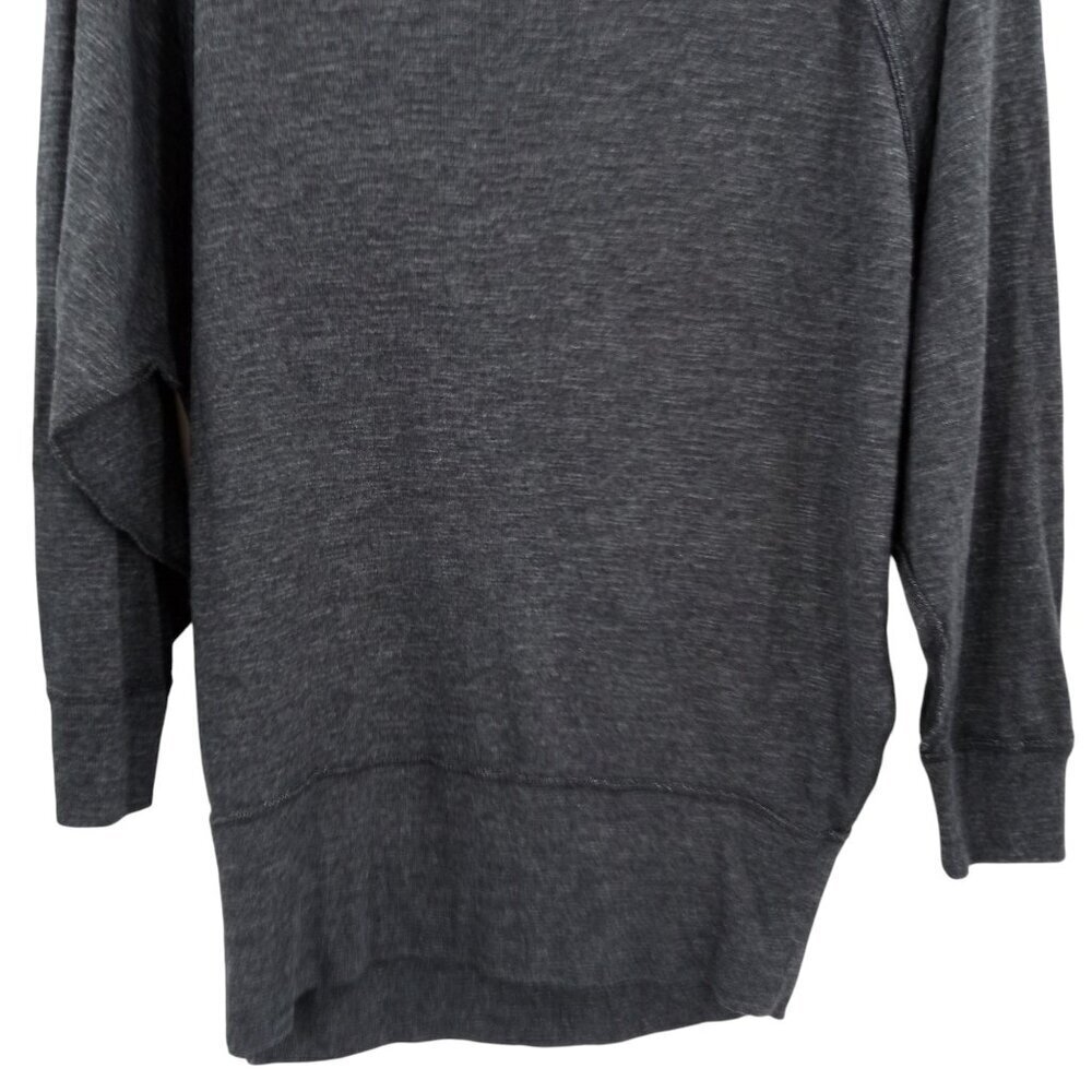 We the Free People Off the Shoulder Long Sleeve Tunic Top Size M Knit Gray - Picture 3 of 10